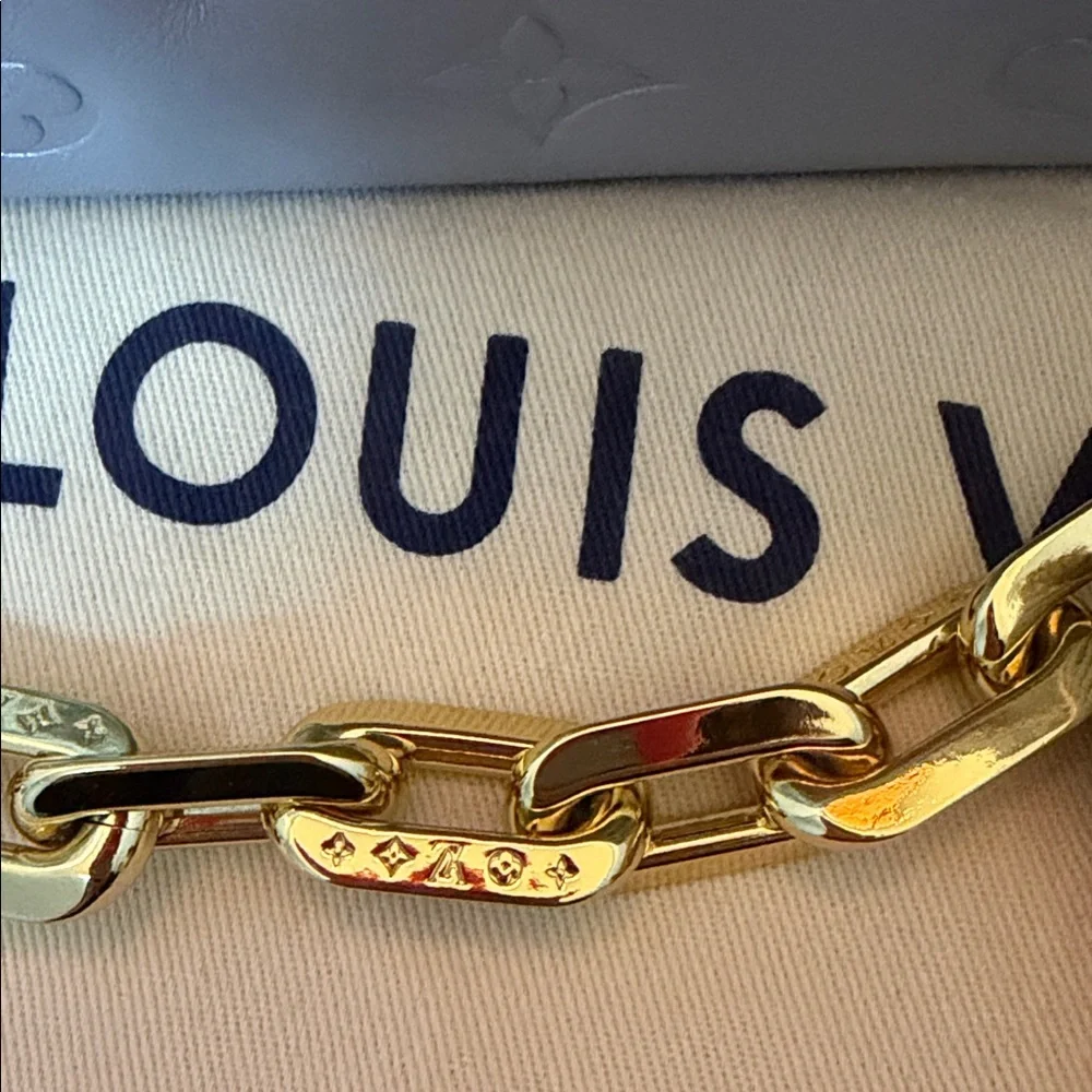Louis Vuitton Coussin PM Silver Metallic